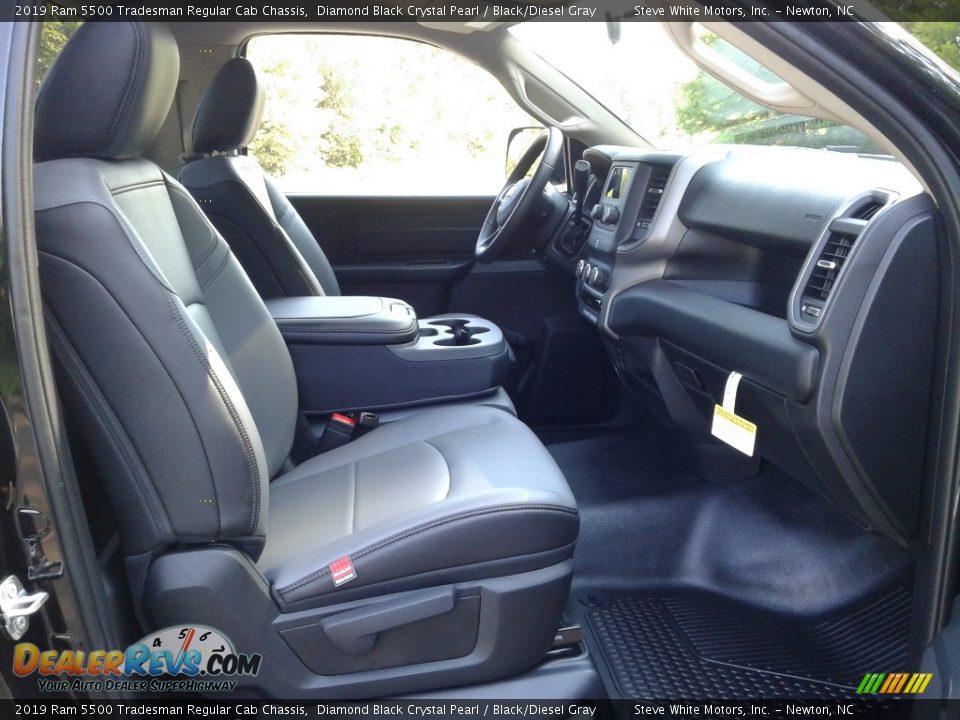 Black/Diesel Gray Interior - 2019 Ram 5500 Tradesman Regular Cab Chassis Photo #15