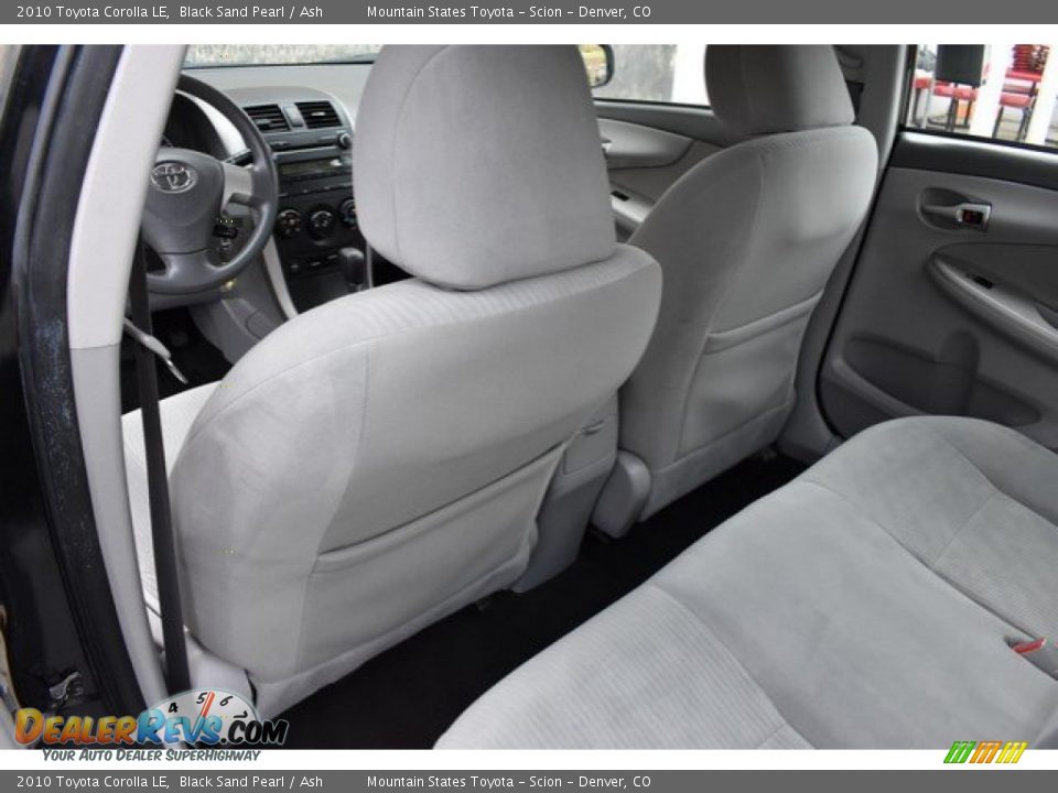 2010 Toyota Corolla LE Black Sand Pearl / Ash Photo #19