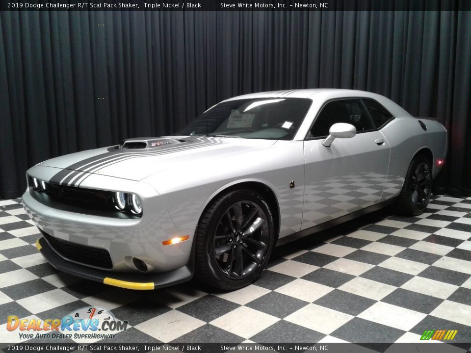 2019 Dodge Challenger R/T Scat Pack Shaker Triple Nickel / Black Photo #2
