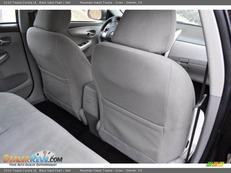 2010 Toyota Corolla LE Black Sand Pearl / Ash Photo #20