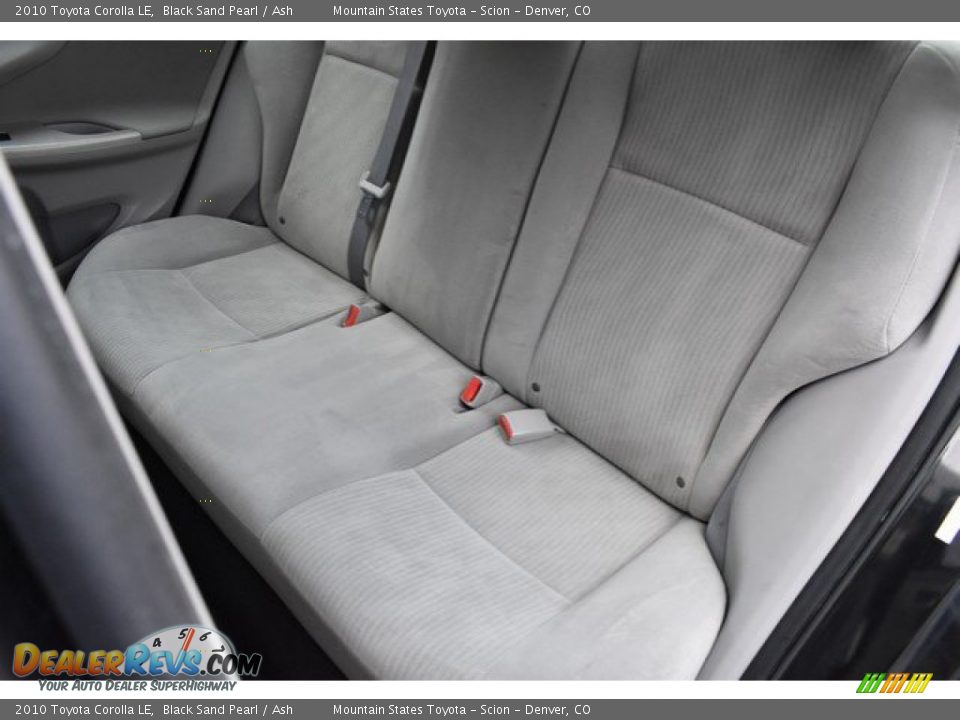 2010 Toyota Corolla LE Black Sand Pearl / Ash Photo #21