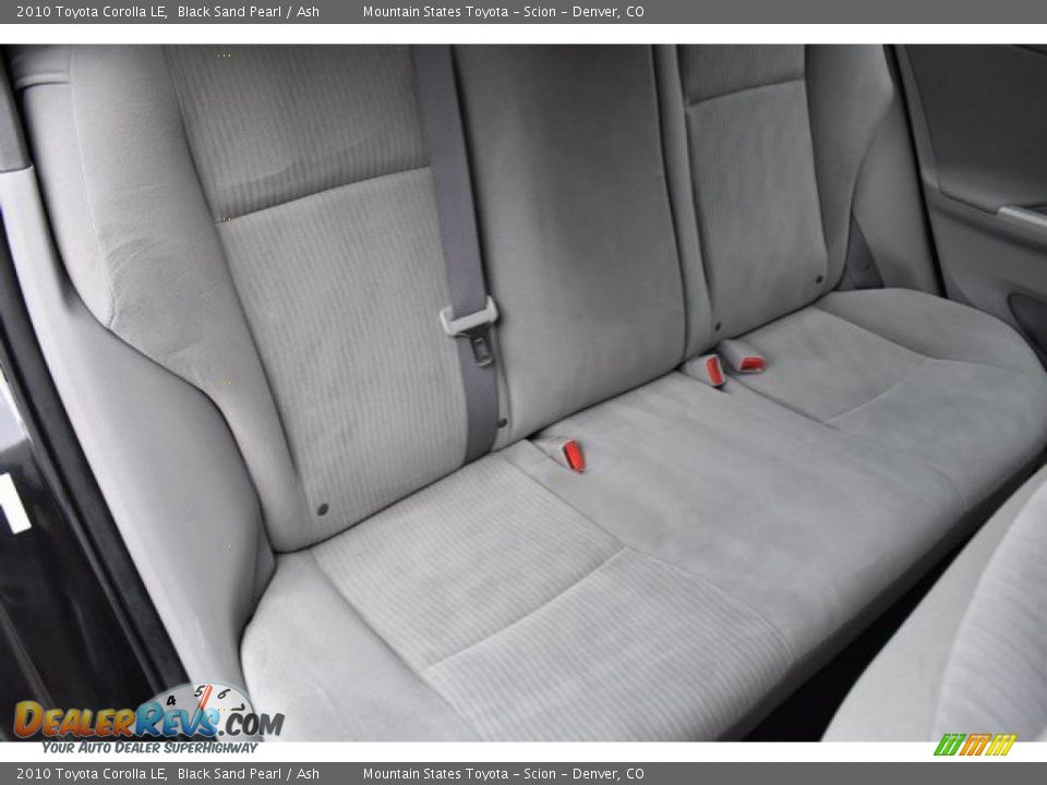 2010 Toyota Corolla LE Black Sand Pearl / Ash Photo #22