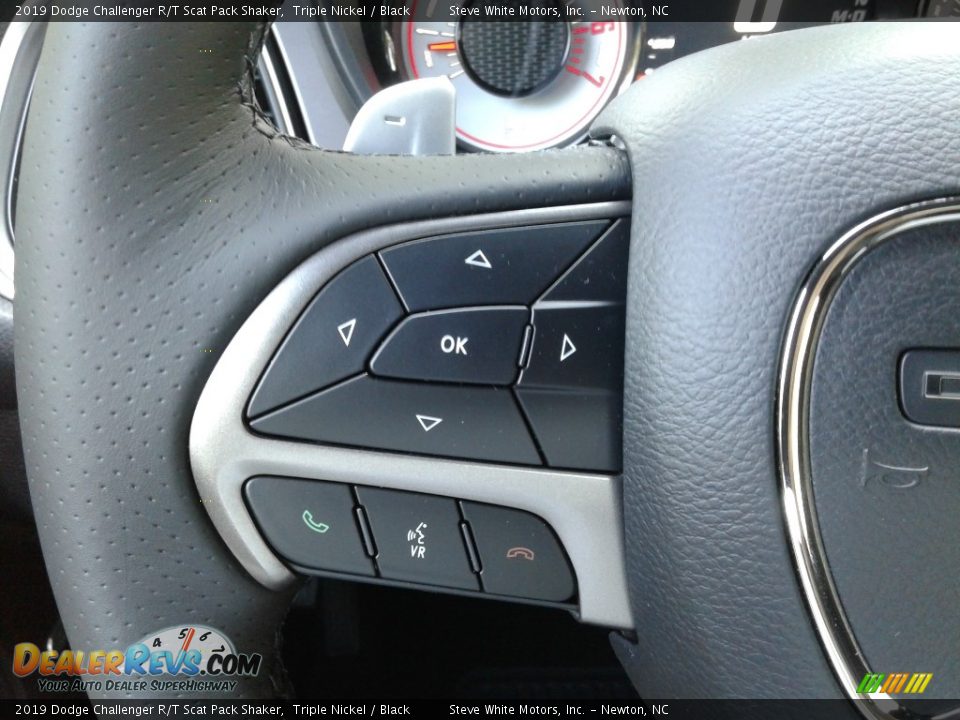 2019 Dodge Challenger R/T Scat Pack Shaker Triple Nickel / Black Photo #16