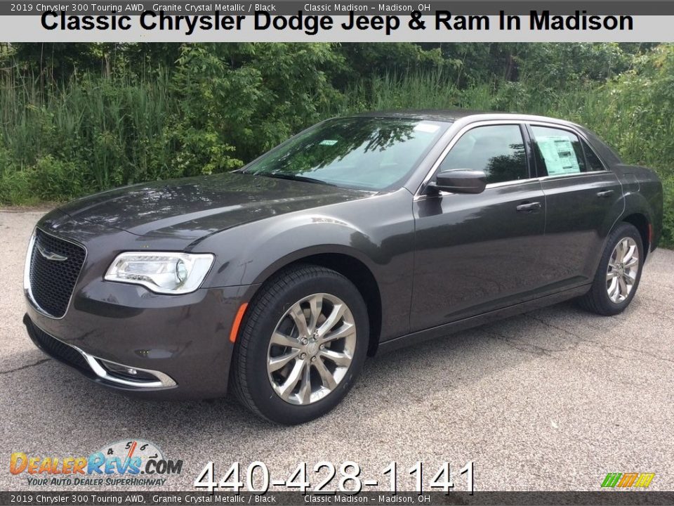 2019 Chrysler 300 Touring AWD Granite Crystal Metallic / Black Photo #1