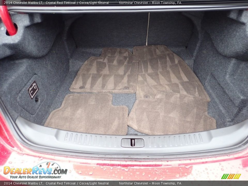 2014 Chevrolet Malibu LT Crystal Red Tintcoat / Cocoa/Light Neutral Photo #7