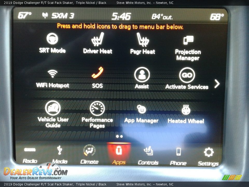 2019 Dodge Challenger R/T Scat Pack Shaker Triple Nickel / Black Photo #25