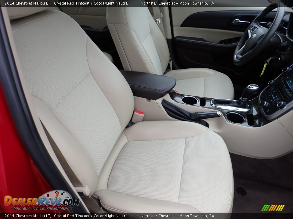 2014 Chevrolet Malibu LT Crystal Red Tintcoat / Cocoa/Light Neutral Photo #15