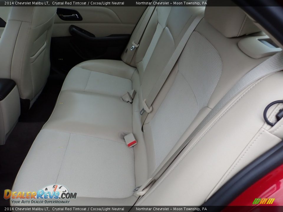 2014 Chevrolet Malibu LT Crystal Red Tintcoat / Cocoa/Light Neutral Photo #21