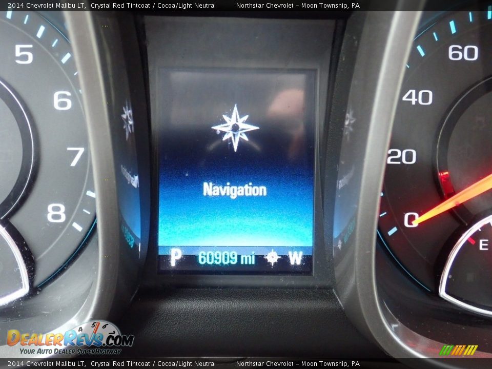 2014 Chevrolet Malibu LT Crystal Red Tintcoat / Cocoa/Light Neutral Photo #29