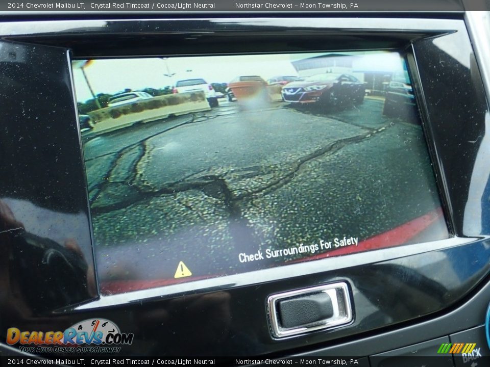 2014 Chevrolet Malibu LT Crystal Red Tintcoat / Cocoa/Light Neutral Photo #30