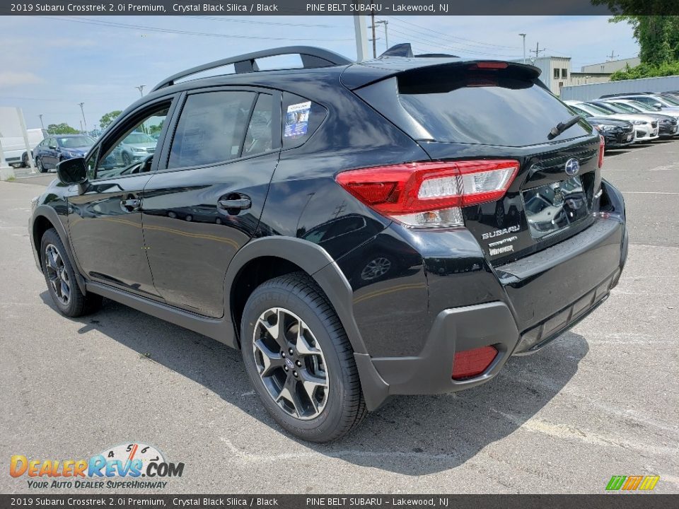 2019 Subaru Crosstrek 2.0i Premium Crystal Black Silica / Black Photo #4