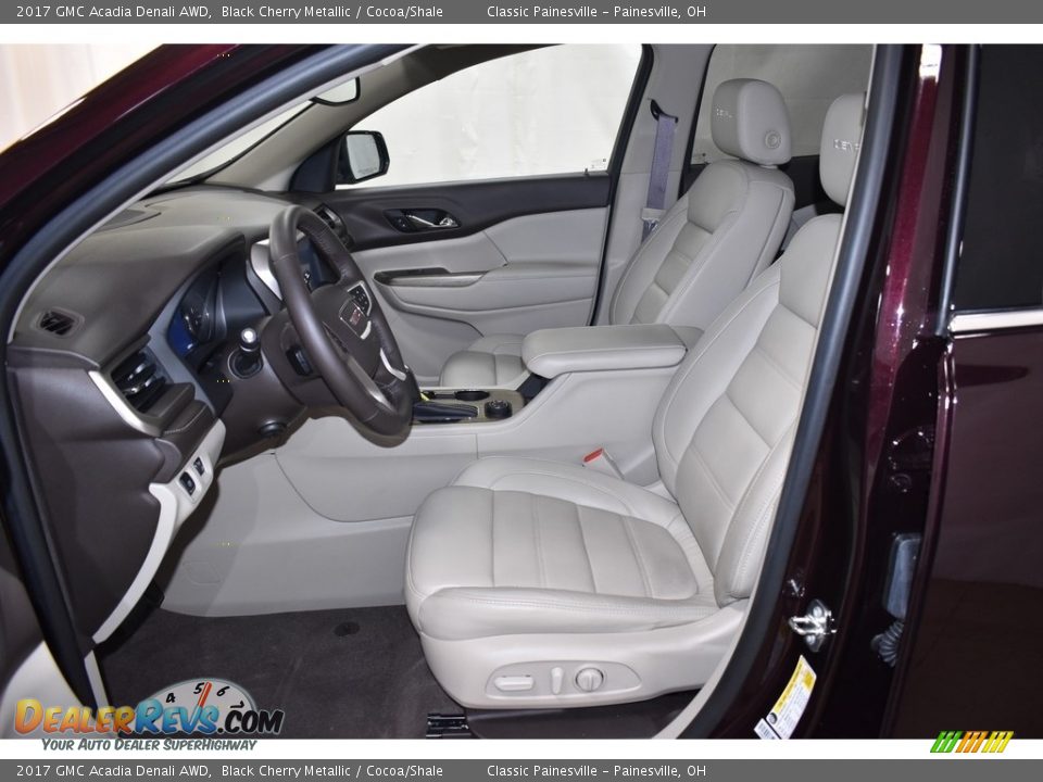 2017 GMC Acadia Denali AWD Black Cherry Metallic / Cocoa/Shale Photo #8