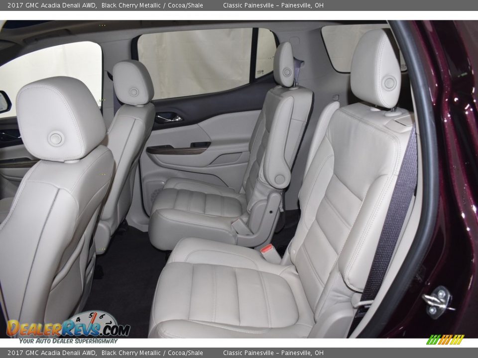 2017 GMC Acadia Denali AWD Black Cherry Metallic / Cocoa/Shale Photo #9