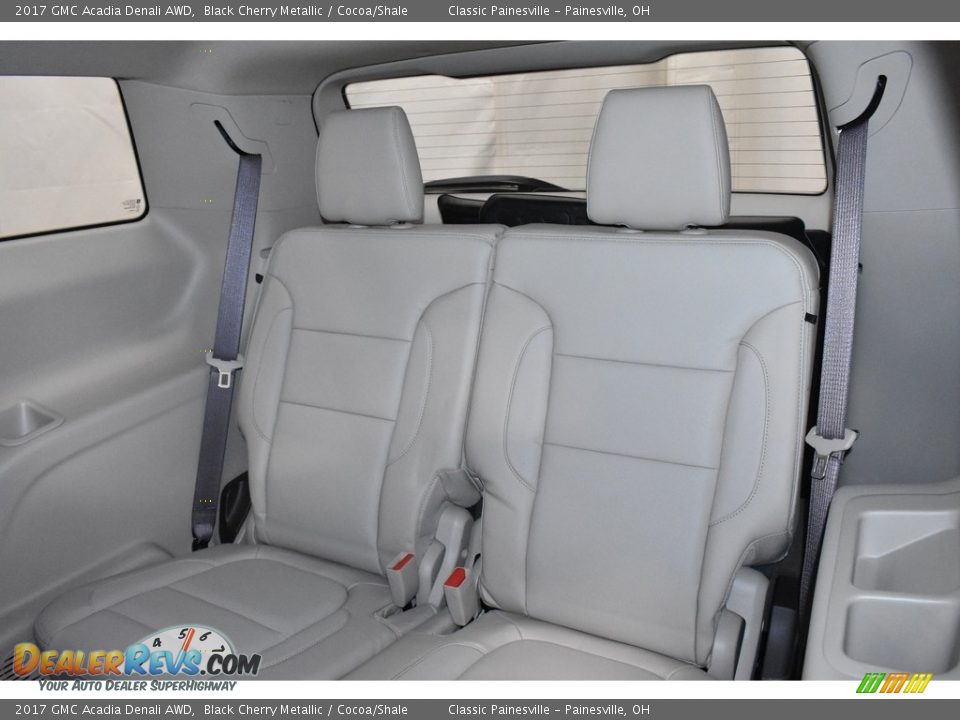 2017 GMC Acadia Denali AWD Black Cherry Metallic / Cocoa/Shale Photo #10