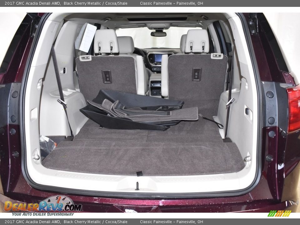 2017 GMC Acadia Denali AWD Black Cherry Metallic / Cocoa/Shale Photo #11