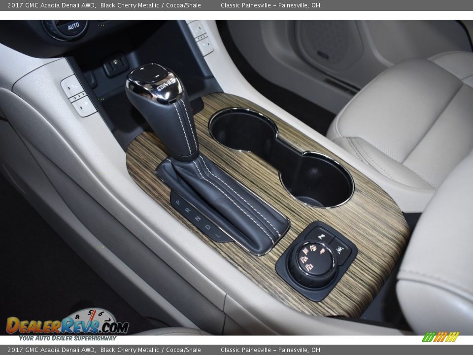 2017 GMC Acadia Denali AWD Black Cherry Metallic / Cocoa/Shale Photo #15