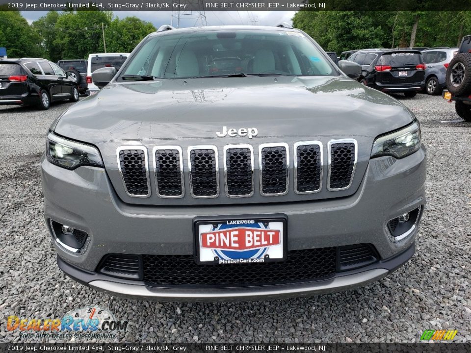 2019 Jeep Cherokee Limited 4x4 Sting-Gray / Black/Ski Grey Photo #2