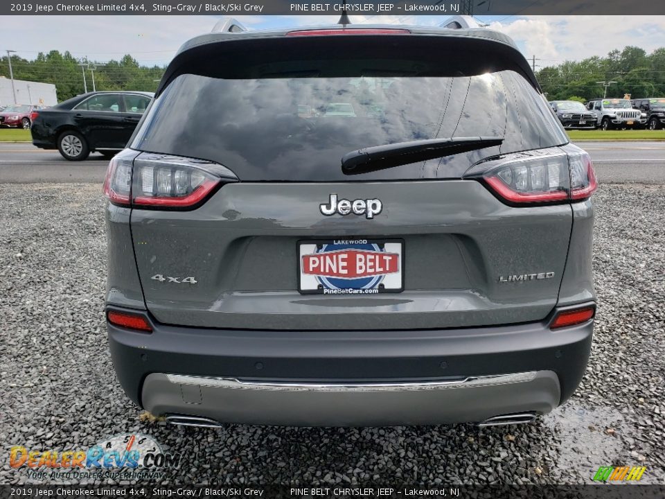 2019 Jeep Cherokee Limited 4x4 Sting-Gray / Black/Ski Grey Photo #6