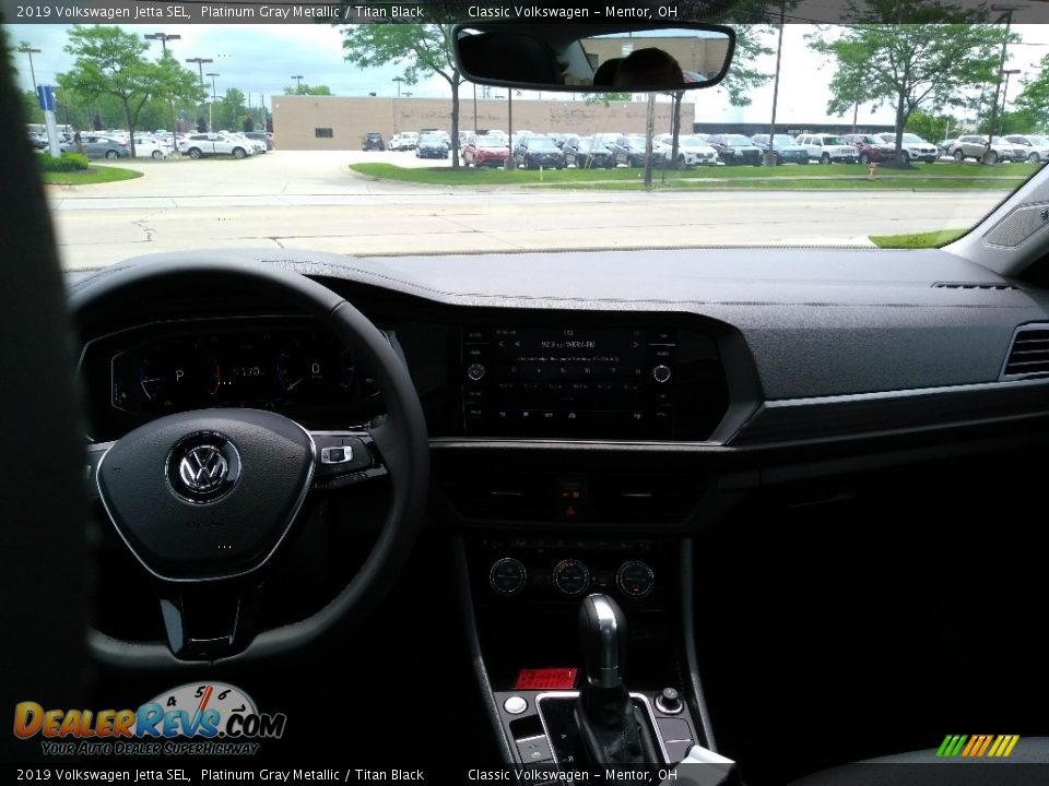 2019 Volkswagen Jetta SEL Platinum Gray Metallic / Titan Black Photo #4
