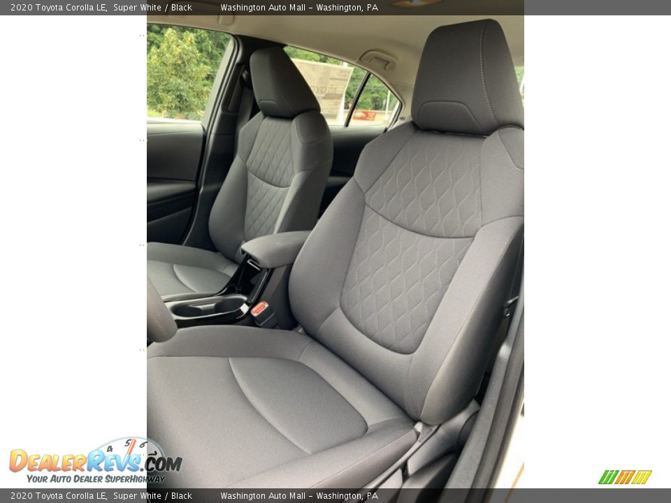 2020 Toyota Corolla LE Super White / Black Photo #11
