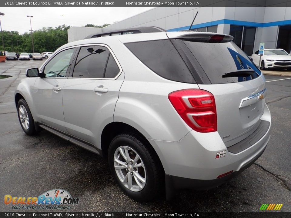 2016 Chevrolet Equinox LT AWD Silver Ice Metallic / Jet Black Photo #4