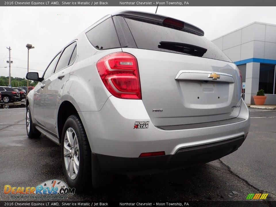 2016 Chevrolet Equinox LT AWD Silver Ice Metallic / Jet Black Photo #5