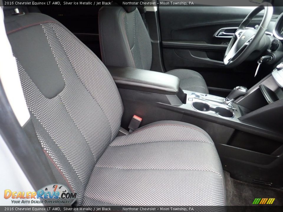 2016 Chevrolet Equinox LT AWD Silver Ice Metallic / Jet Black Photo #15