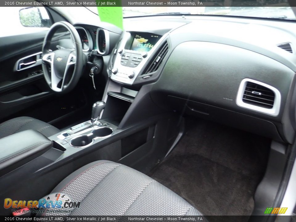2016 Chevrolet Equinox LT AWD Silver Ice Metallic / Jet Black Photo #16