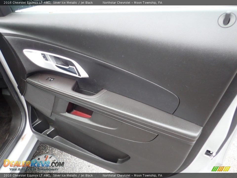 2016 Chevrolet Equinox LT AWD Silver Ice Metallic / Jet Black Photo #17