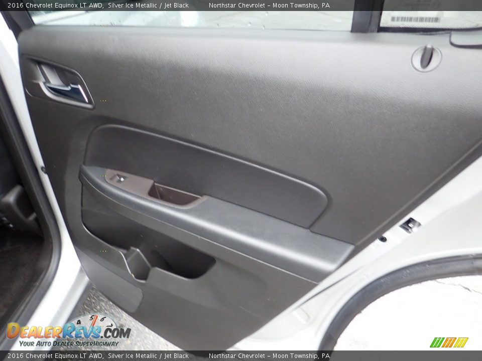2016 Chevrolet Equinox LT AWD Silver Ice Metallic / Jet Black Photo #19