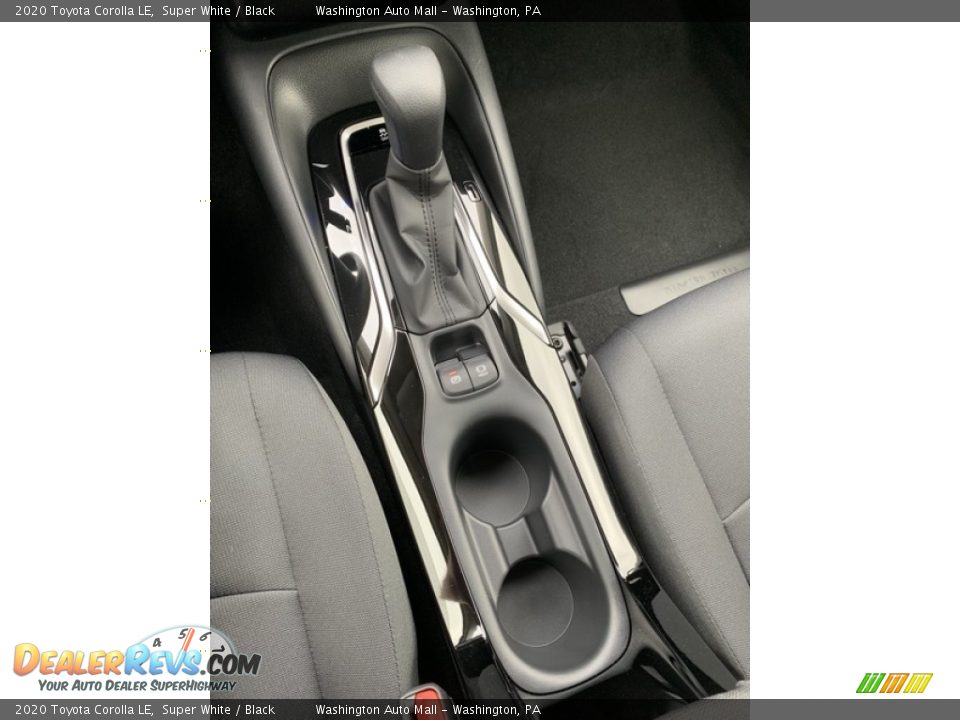 2020 Toyota Corolla LE Super White / Black Photo #35