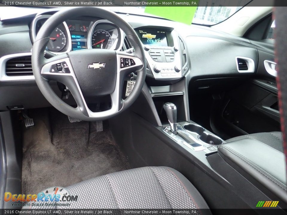 2016 Chevrolet Equinox LT AWD Silver Ice Metallic / Jet Black Photo #22