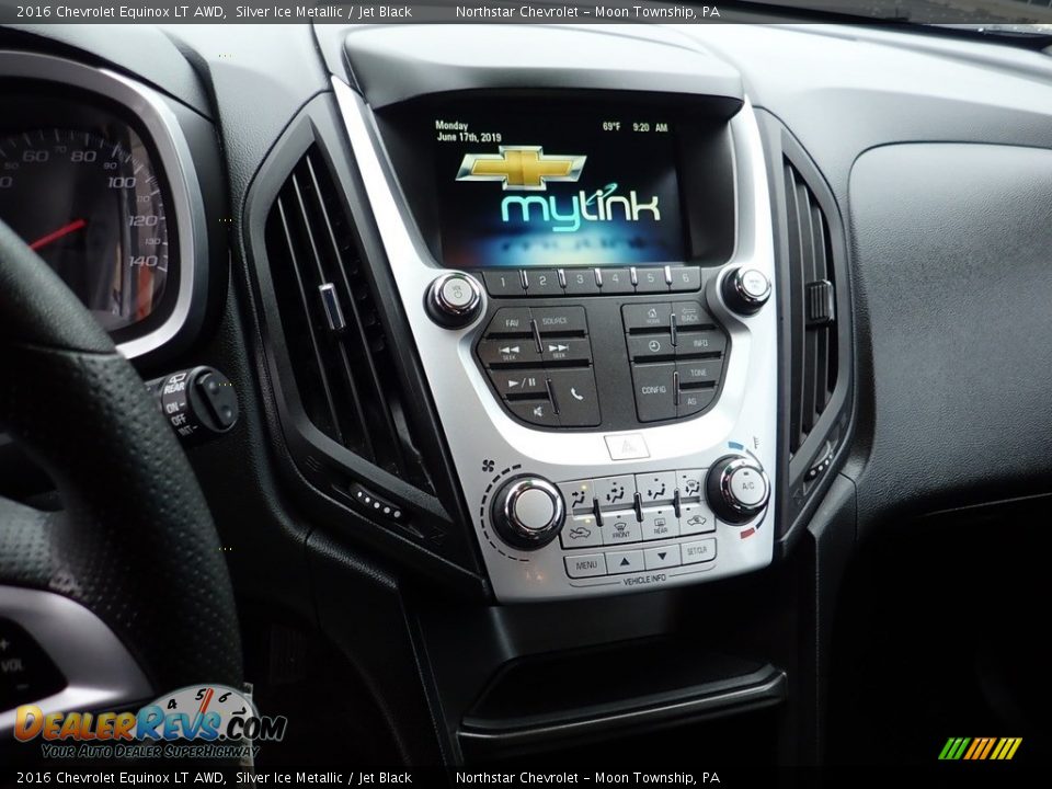 2016 Chevrolet Equinox LT AWD Silver Ice Metallic / Jet Black Photo #27