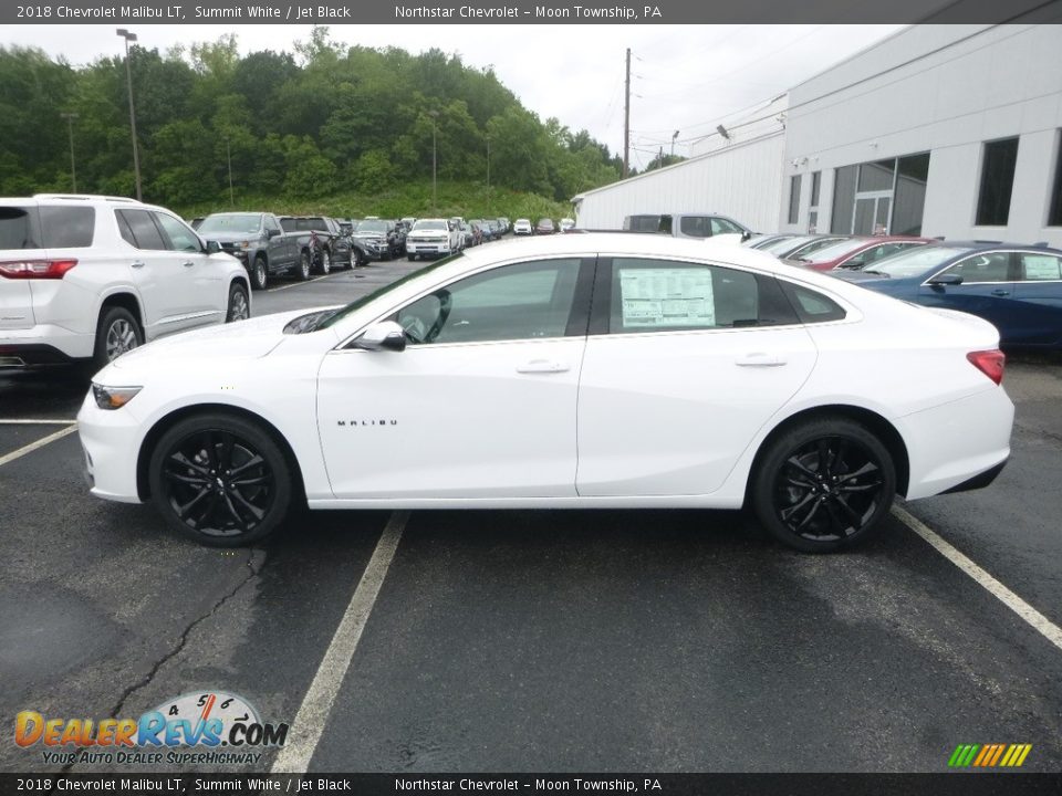 Summit White 2018 Chevrolet Malibu LT Photo #2