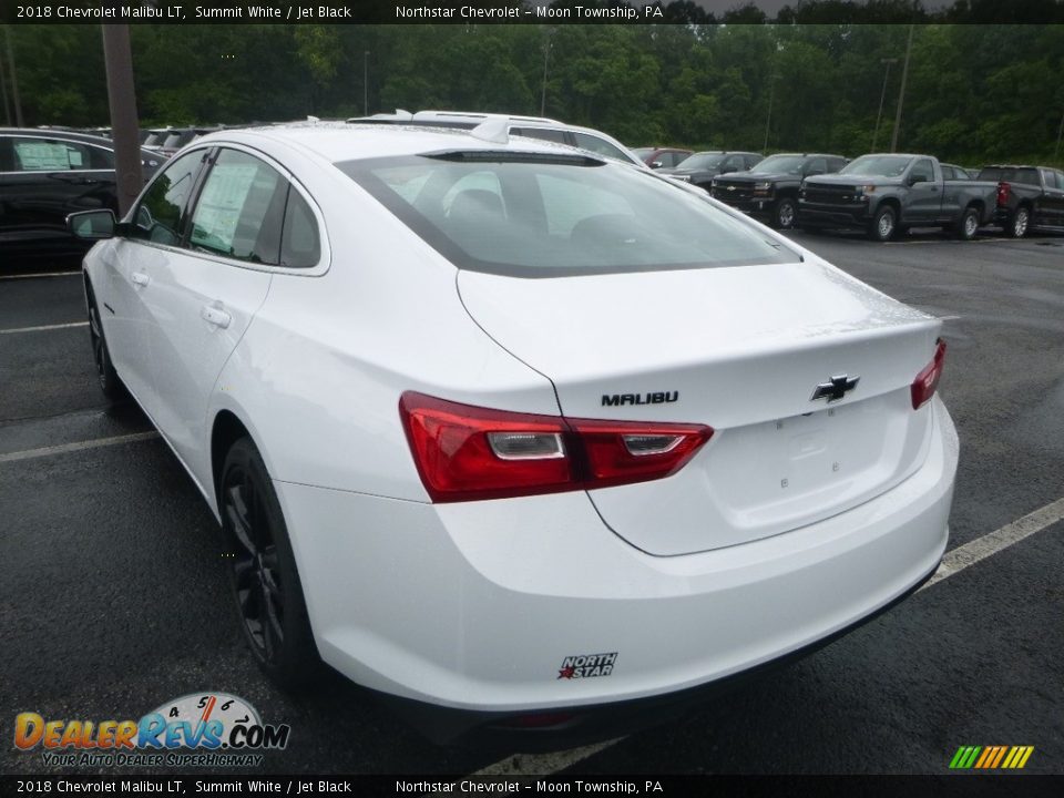 2018 Chevrolet Malibu LT Summit White / Jet Black Photo #3