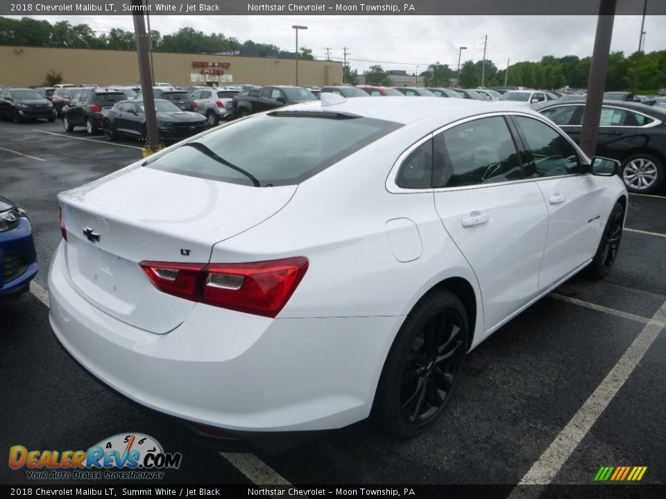 2018 Chevrolet Malibu LT Summit White / Jet Black Photo #5