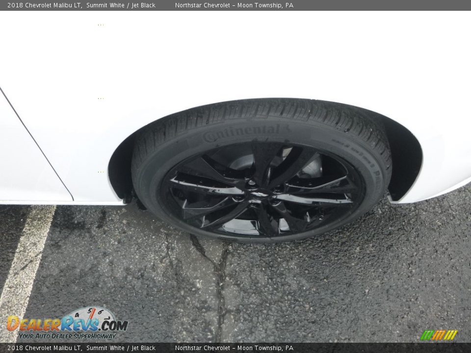 2018 Chevrolet Malibu LT Summit White / Jet Black Photo #9