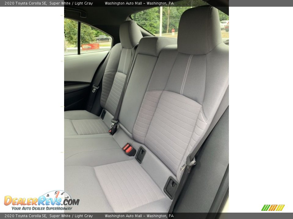 2020 Toyota Corolla SE Super White / Light Gray Photo #17