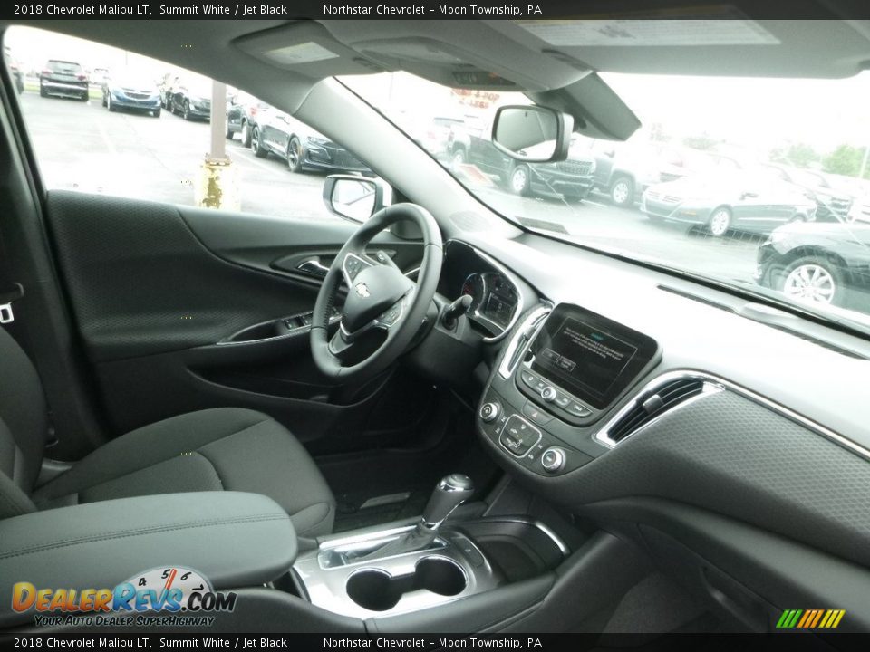 2018 Chevrolet Malibu LT Summit White / Jet Black Photo #11