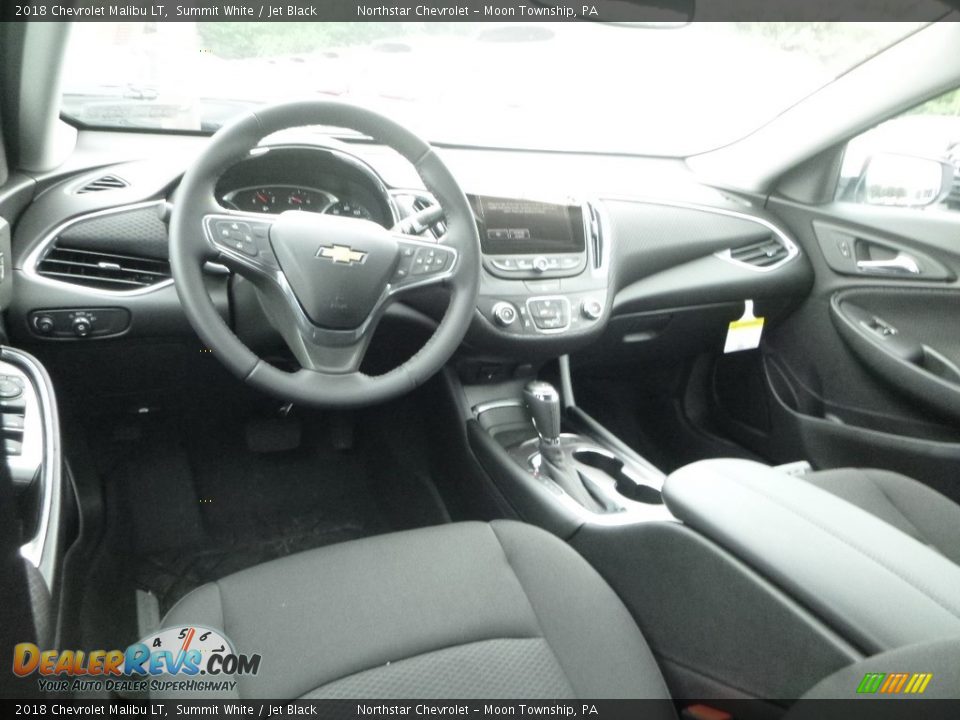 2018 Chevrolet Malibu LT Summit White / Jet Black Photo #13