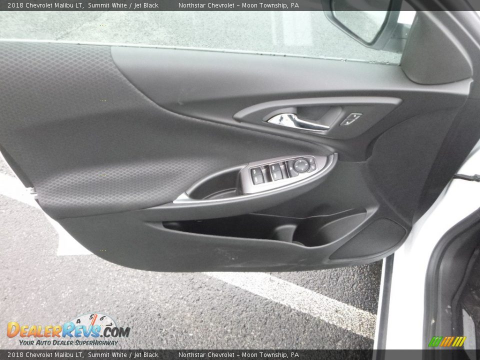 2018 Chevrolet Malibu LT Summit White / Jet Black Photo #14