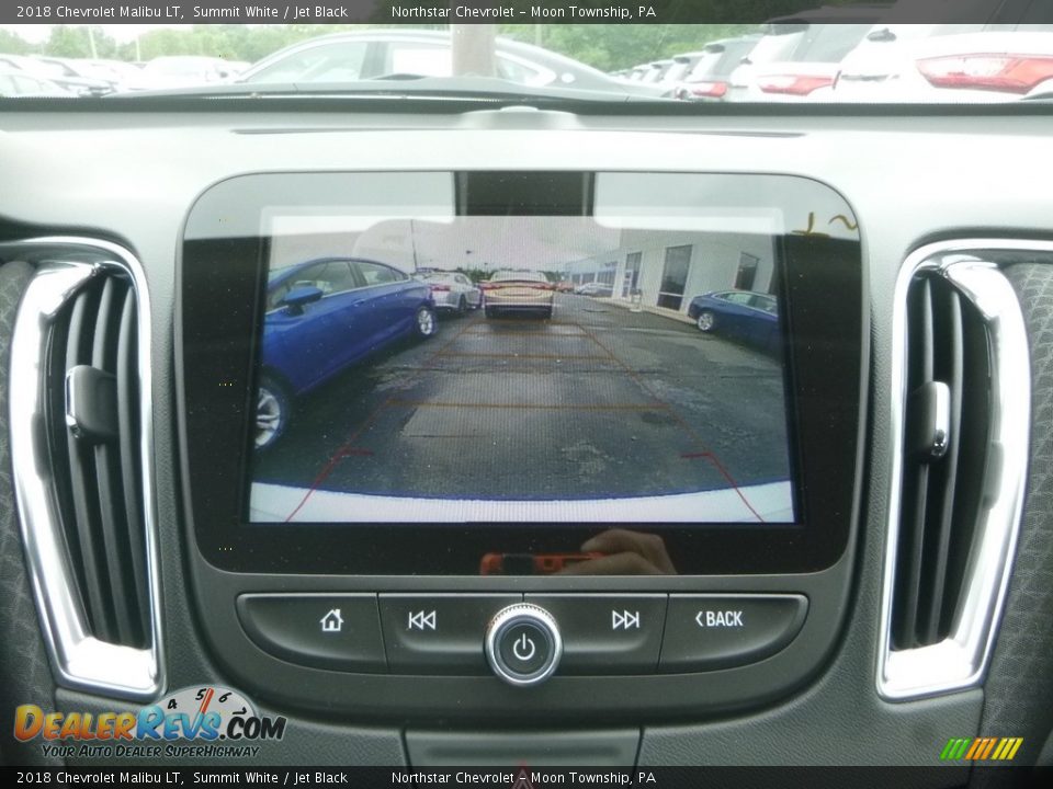 2018 Chevrolet Malibu LT Summit White / Jet Black Photo #18