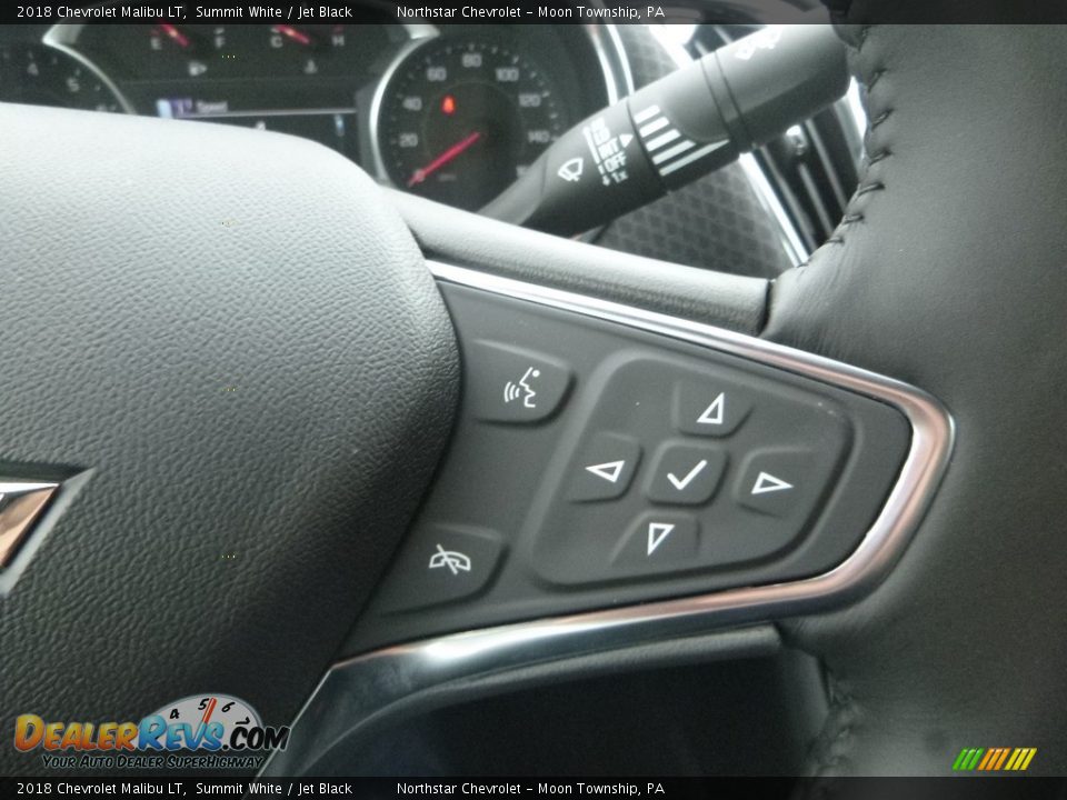 2018 Chevrolet Malibu LT Summit White / Jet Black Photo #19