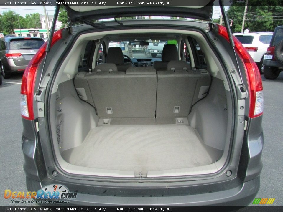 2013 Honda CR-V EX AWD Polished Metal Metallic / Gray Photo #20