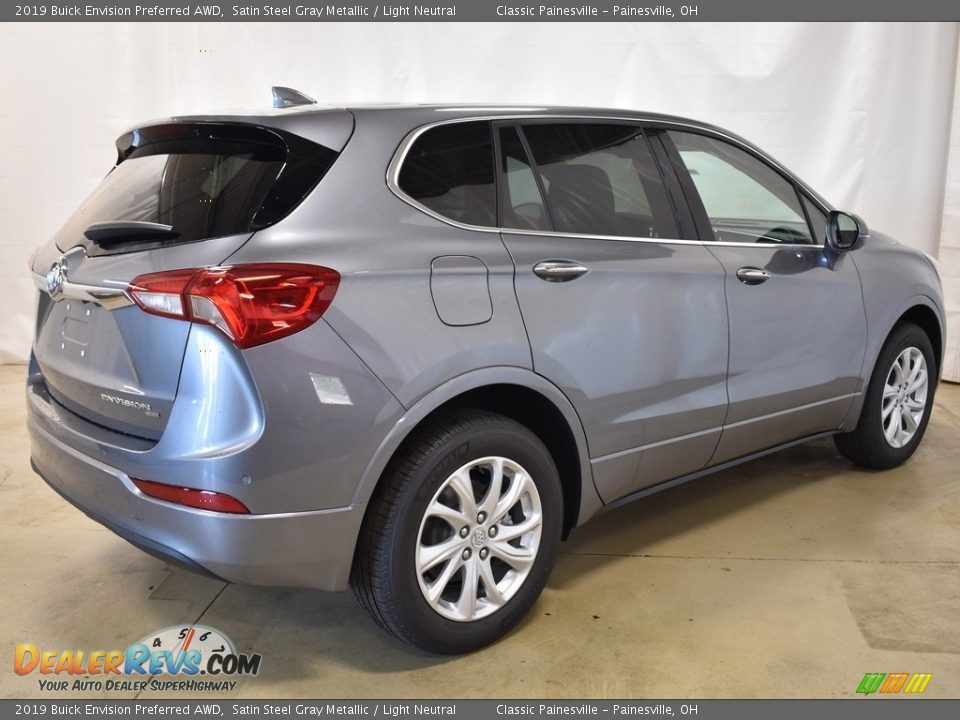 2019 Buick Envision Preferred AWD Satin Steel Gray Metallic / Light Neutral Photo #2