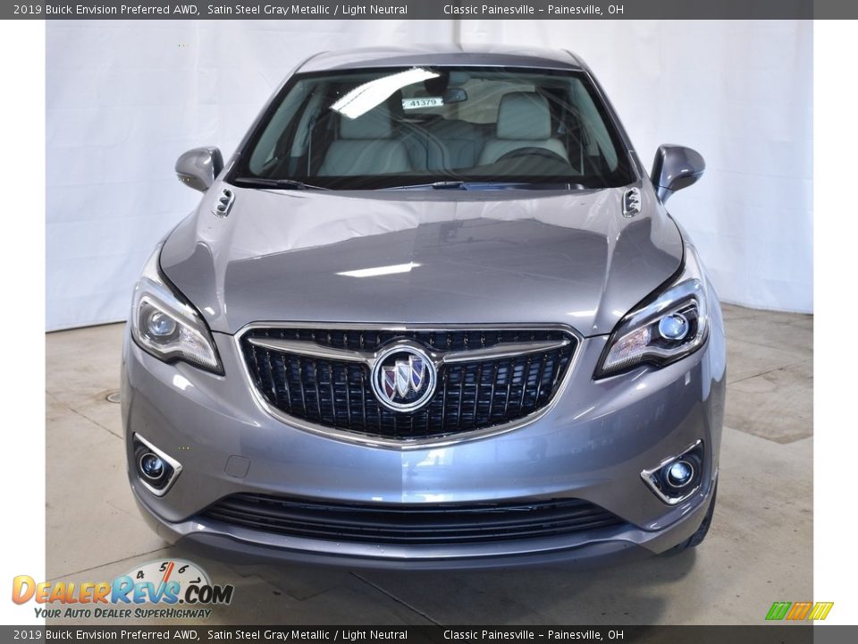 2019 Buick Envision Preferred AWD Satin Steel Gray Metallic / Light Neutral Photo #4