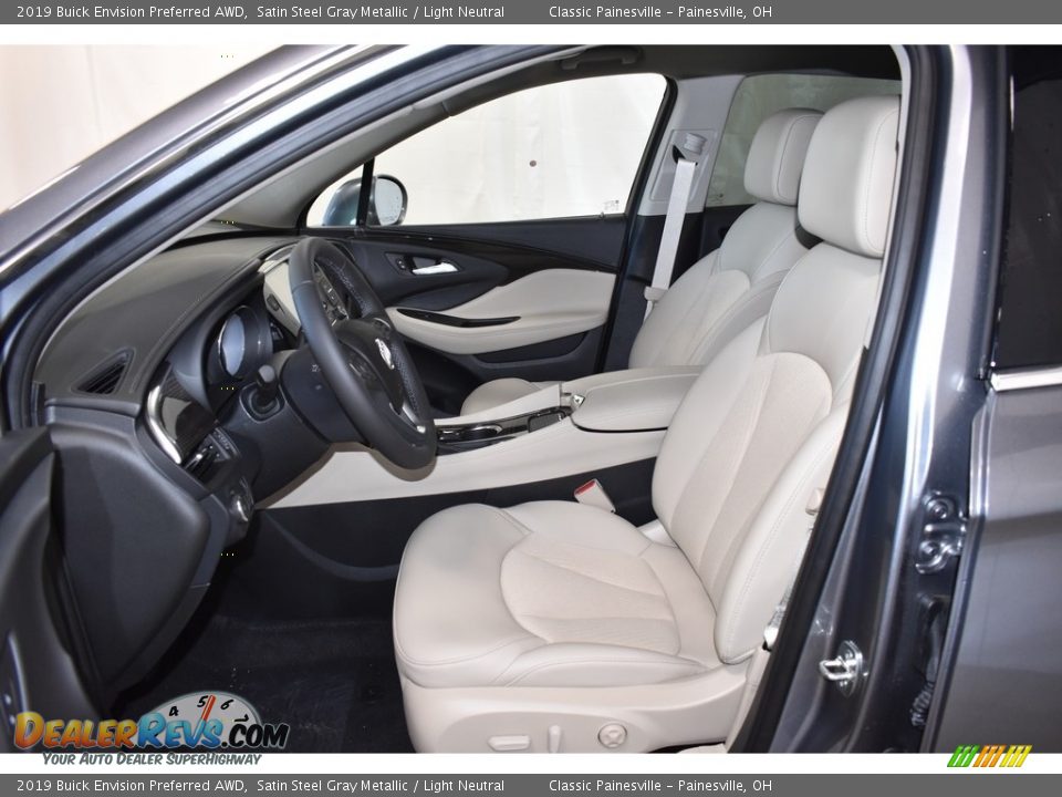 2019 Buick Envision Preferred AWD Satin Steel Gray Metallic / Light Neutral Photo #6