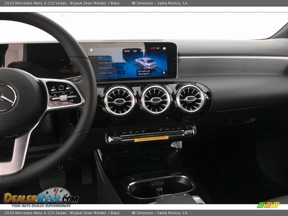 2019 Mercedes-Benz A 220 Sedan Mojave Silver Metallic / Black Photo #6