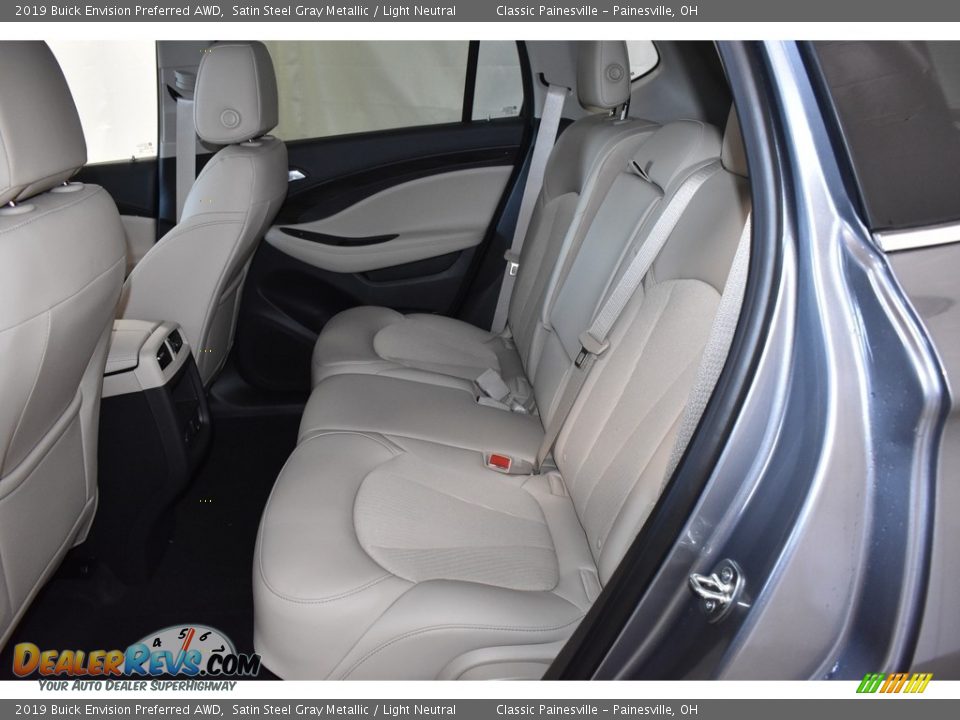 2019 Buick Envision Preferred AWD Satin Steel Gray Metallic / Light Neutral Photo #7