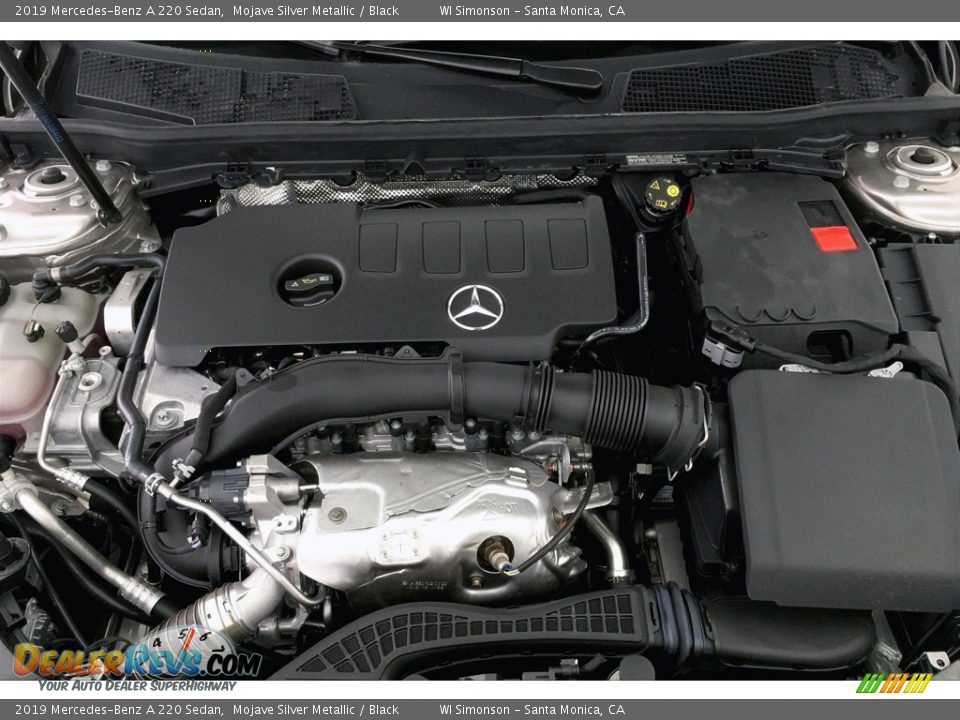 2019 Mercedes-Benz A 220 Sedan Mojave Silver Metallic / Black Photo #8